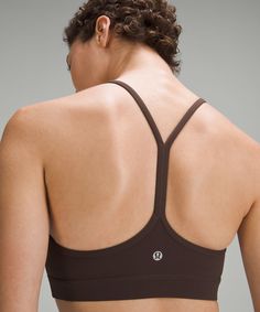 What bra We designed our classic racerback so you won't feel anything but your practice. Designed for Yoga. Intended for low-impact activities. Pockets for optional, removable cups. Lulu Lemon Sports Bras, Lululemon Wishlist, Lulu Sports Bra, Work Yoga, Tennis Shop, Xmas List, Lululemon Sports Bra, Dress Bra, Racerback Bra