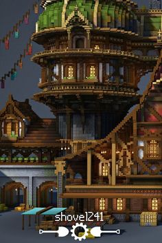 Fantasy Inn, Minecraft Medieval House, Minecraft Kingdom, Minecraft Images, Minecraft Pictures, Steampunk House, Minecraft Cottage