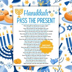 hanukkah pass the present