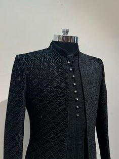 Buy CUSTOM FIT Wedding Wear Shrug and Kurta Set Sherwani for Men Online in India - Etsy Mens Wedding Outfit, Mens Wedding Wear Indian, Indian Wedding Outfits For Men, Wedding Outfit Indian, Outfit Indian Wedding, India Fashion Men, Wedding Outfits Indian