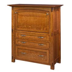 Amish USA Made Handcrafted Modesto Secretary Desk sold by Online Amish Furniture LLC Desk Armoire, Small Secretary Desk, Wood Secretary Desk, Armoire Desk, Computer Armoire, Desk Cabinet, Unique Desks, Roll Top Desk, Sales Desk