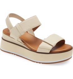 Caslon® Briana Platform Sandal (Women) | Nordstromrack Platform Sandals Outfit, Heart Shoes, Sandals Outfit, Walk This Way, Doll Shoes, Women's Wardrobe, Sandal Women, Sandals Summer, Platform Sandals