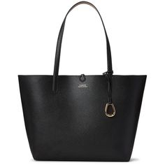 With its pebbled faux leather and reversible styling, this Ralph Lauren tote is your new go-to bag for everyday adventures on-the-go. At over 18' wide, it holds all your essentials and more for work, travel or weekends while adding a touch of luxe to any outfit via its gold-tone hardware and signature details. Just flip it inside out to change the look without switching bags. Plus, the interior pockets keep you organized so you'll be Instagram-ready anytime. Versatile, lightweight luxury for und Ralph Lauren Shoulder Bag For Work, Ralph Lauren Tote Shoulder Bag For Everyday, Ralph Lauren Everyday Tote Shoulder Bag, Everyday Ralph Lauren Bags With Gold-tone Hardware, Classic Ralph Lauren Bag For Everyday, Classic Ralph Lauren Double Handle Bag, Everyday Ralph Lauren Shoulder Bag With Leather Handles, Ralph Lauren Everyday Shoulder Bag With Double Handle, Ralph Lauren Shoulder Bag With Leather Handles For Everyday