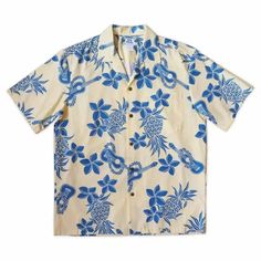 Ukulele fun yellow hawaiian cotton shirt Hawaii Shirt Men, Cool Ukulele, Hawaiian Music, 16 Birthday, Hawaiian Dress, Stylish Shirt, Aloha Shirt, Hawaii Shirt, Hawaiian Shirts