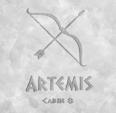 the cover art for an upcoming album called arkemis cabin 8, featuring two arrows and