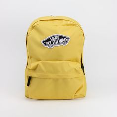 Brand New With Tags Yellow Vans Backpack New With Tags 18"X12" Message Us For Additional Questions And/Or For Discounted Shipping On 3+ Item Bundles! Hw Is A Sustainable Fashion-Based Shop That Focuses On Supporting Musicians In Attaining Creative And Financial Freedom Within The Music Industry, While Promoting Self-Expression Through Music And Style. Our Inventory Makes Up 80% Sustainable Goods And Sell Everything From Up-Cycling Clothing, Hand-Curated Thrift, Jewelry, Accessories, And More! We Casual Yellow Backpack For Students, Yellow Softback Backpack For Back To School, Casual Yellow Softback Bag, Casual Yellow Bag For Back To School, Yellow Casual Back To School Bag, Casual Yellow Back To School Bag, Casual Yellow Back-to-school Bag, Vans Rectangular Bag For Daily Use, Vans Rectangular Bag For Everyday