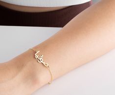 "This personalised Farsi name bracelet (Gold Persian Bracelet, Silver Farsi Jewelry) is perfect gift for daughter, new mom or mother birthday! Also, this dainty Farsi name bracelet would make a great gift for a bride, bridesmaid, friend, grandma, teenage girl, girlfriend, best friend, baby shower, anniversary, wedding, engagement, graduation, valentine's day, bridal shower! Trendy, this custom name jewellery can be produced with high quality 925k solid silver and available in silver, gold and rose gold colour.  FEATURES: * chain in different lengths * great for daily wear * hypoallergenic * nickel-free, lead-free & cadmium-free * handmade in the UK * arrives in gift box * can include your gift message (leave in Note to Seller at checkout) * free priority shipping within UK * international Elegant Custom Name Charm Bracelet As Birthday Gift, Elegant Custom Name Charm Bracelet For Birthday, Elegant Custom Name Charm Bracelet For Birthday Gift, Elegant Custom Name Bracelet For Birthday Gift, Dainty Name Bracelet For Mother's Day Gift, Minimalist Name Chain Bracelet As Gift, Minimalist Name Chain Bracelet Gift, Minimalist Custom Name Bracelet For Mother's Day, Minimalist Chain Bracelet With Name For Gift