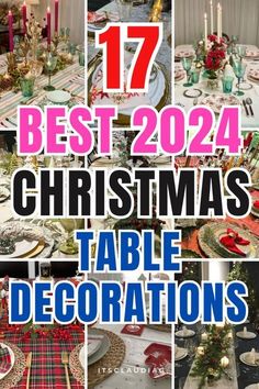 Christmas Luncheon Table Decorations, Decorating Table For Christmas, Cheap Table Cloth Ideas, Christmas Table Decorations Rustic, Xmas Table Decorations Ideas, Christmas Dinner Party Table Decor, Christmas Tablecloth Ideas, Christmas Dining Table Decor Ideas, Simple Christmas Table Decorations