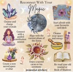 Taurus Midheaven, Witch Studying, Hoodoo Witch, New Moon Full Moon, Nature Witch, Witch Rituals, Releasing Negative Energy, Moon Full