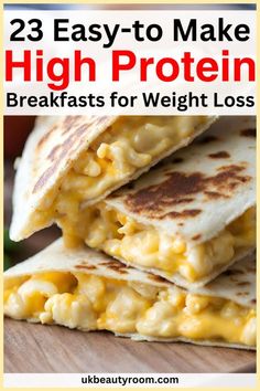 Starting your day with a protein-packed breakfast supports weight loss efforts by reducing hunger, increasing calorie expenditure, and maintaining muscle health. This post lists 30 different high protein breakfast ideas that are easy to prepare and delicious to enjoy. Including: meal prep, healthy, easy, low calorie, quick, eggs, recipes, smoothies, casserole, burrito, sandwich, muffins, bowls. Healthy Breakfast Recipes To Go, Protein Breakfasts Healthy, Protein Breakfast With Eggs, Mealprep Breakfast High Protein, Breakfast Ideas High Calorie, Anabolic Breakfast Recipes, High Protein Veggie Breakfast, Brunch Healthy Ideas, Hypoglycemic Breakfast Ideas