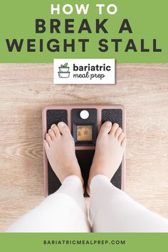 “How do I break a stall after weight loss surgery?” is one of the common questions I receive from the bariatric community. One of the most frustrating things many people who undergo bariatric surgery experience is a weight loss plateau. It’s not uncommon for weight loss to be steady and exciting for the first several weeks only to slow without warning. How To Break A Bariatric Stall, Bariatric Tattoo Ideas, Bariatric Basics, Gastric Bypass Sleeve Reset Diet, Weight Plateau, Gastric Bypass Sleeve Liquid Diet Post Op, Gastric Bypass Sleeve How Much Weight Do You Lose, Bariatric Snacks