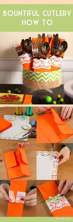 how to make an envelope out of paper with scissors and other crafting supplies on the table