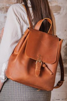 Stay organized and stylish with our versatile leather backpack purse. Perfect for daily use or weekend adventures, this compact yet spacious bag is a thoughtful gift for her.
Leather Backpack for Women, Small Backpack Purse, Gift for Her, Leather Bag, Laptop Bag, Bookbag, Rucksack, Leather College Bag, City Backpack, Fashion Accessory Classic Everyday Bags For Back To School, Classic Leather Backpack For Everyday And Back To School, Leather Satchel Backpack For Back To School, Everyday Satchel For Back To School, Everyday Satchel Backpack, Cognac Leather Bag, Small Backpack Purse, Luxury Backpack, Leather Laptop Backpack