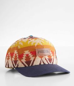 Pendleton Pasck Hat - Brown/Orange/Blue , Men's Mul Logo leather patch wool blend snapback hat One size fits most. Due to the nature of leather/suede, small variances of color in the skin may occur, this is in no way considered a defect. These are inherent characteristics of leather/suede and will enhance the individual look of your garment.. Body: 100% Wool. Visor: 100% Cotton. Trim: 100% Cowhide leather. Spot clean only. Apparel & Accessories > Clothing Accessories > Hats Adjustable Wool Snapback Baseball Cap, Multicolor Snapback Baseball Cap For Outdoor, Winter Snapback Hat With Curved Bill, Adjustable Wool Hat With Flat Bill, Casual Wool Snapback Hat, Adjustable Flat Bill Baseball Cap For Fall, Multicolor Curved Brim Baseball Cap For Outdoor, Adjustable Baseball Cap For Fall, Multicolor Flat Bill Baseball Cap For Outdoor