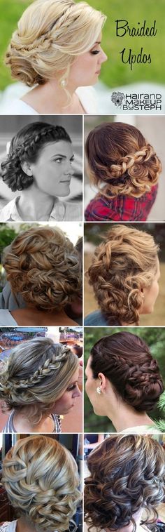 Find us on: www.facebook.com/GreatLengthsPoland & www.greatlengths.pl wedding hair style braid braids plaits braided wedding hair? Yes please. Braided Updos, Braid Updo, Hairstyles Updo, Fancy Hairstyles, Braided Updo, Gorgeous Hair