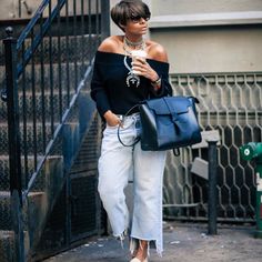 Kyrzayda Rodriguez Style, Kyrzada Rodriguez, Kyrzayda Rodriguez Fashion, Kryzada Rodriguez, Necklace Statement, Cute Fashion, Jean Outfits