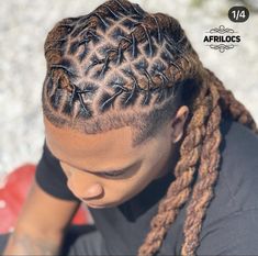 Pin by Berquise on Loc styles | Dreadlock hairstyles for men, Dread hairstyles for men, Dreadlock hairstyles black Braids With Dreads Men, Locs Hairstyles For Men Long, Men Dreads Styles Black Man Medium, Dred Locks Men Style, Braided Loc Styles Men, Shoulder Length Dread Hairstyles For Men, Dreadlocks Styles Men, Dreads Braided Men Style