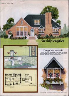 an old house is shown in the catalog