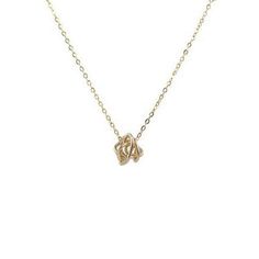 $58 Messy Love Knot Necklace Love Knot Necklace, Love Knot, Knot Necklace, Diamond Necklace, Knot