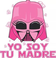 a pink helmet with the words yo soy tu maddre