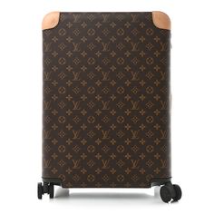 This is an authentic LOUIS VUITTON Monogram Horizon 55. This stylish hard suitcase is crafted of Louis Vuitton monogram on toile canvas, a vachetta cowhide leather top handle, and state of the art pull and roller mechanisms with matte silver hardware. This opens to nylon compartments with a large zipper pouch. Hard Suitcase, State Art, Leather Top, Authentic Louis Vuitton, Silver Hardware, Zipper Pouch, Cowhide Leather, Louis Vuitton Monogram, Top Handle