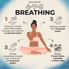 Yoga Breathing Techniques, Yoga Breathing Exercises, Pranayama Yoga, Yoga Facts, Yoga Breathing, Yoga Poses For 2, Latihan Yoga, Daily Yoga Workout, Frosé