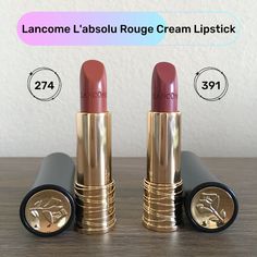 Listing Price Is For 1 Lipstick, 2 Shade Available. Brand New Without Box, Never Used, Full Size. - L'absolu Rouge Lipstick In 274 French Tea - L'absolu Rouge Lipstick In 391 Exotic Orchid Authentic Items Bundle Discount French Tea, Rouge Lipstick, Orchid Color, Exotic Orchids, Lancome Makeup, Cream Lipstick, Gorgeous Makeup, Makeup Lipstick, Womens Makeup