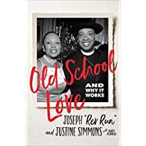 an old photo with the words get school love and why it works, joseph rev run and justine simmons