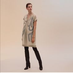 Brand New Dress From The Fall/Winter 2021 Collection. Comes With Herms Clothing Cover Dragon Printed Dress, New Dress, Fall Winter, Brand New, Womens Dresses, Dresses, Clothes