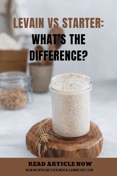 Levain vs Starter: What’s the Difference? | My Daily Sourdough Bread | Levain, Bread making recipes, Sourdough starter recipe . #Levain_Bread_Recipe #Sour_Dough_Bread_Starter_Recipe #Baking_Sourdough_Bread #Yeast_Starter Levain Bread Recipe, Sour Dough Bread Starter Recipe, Baking Sourdough Bread, Baking Sourdough, Yeast Starter, Making Sourdough Bread, Sourdough Bread Starter, Starter Recipe, Bread Starter