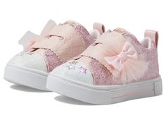 PRICES MAY VARY. Lights Lighted Twinkle Toes Twinkle Toes Closed Toe Heel, Rose Gold Sneakers, Skechers Kids, Twinkle Toes, Glitter Sneakers, Girls Shoes Kids, Kids Luggage, Luxury Store, Pull Tab