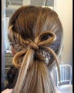 6 Cute girls hairstyles that every mother should try Braids Ribbon, Brunette Braids, Fishtail Braid Hairstyles, Fishtail Braid, Fish Tail Braid, Love Hair, Hairstyles For School, Great Hair, Gorgeous Hair