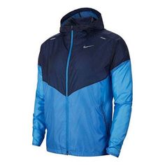 Nike AS M NK WINDRUNNER JKT PACIFIC Blue CK6342-402 (Men's/Colorblock) Blue Nike Nylon Outerwear, Nike Blue Nylon Outerwear, Blue Nylon Nike Outerwear, Functional Blue Outerwear For Running, Blue Technical Moisture-wicking Outerwear, Technical Blue Moisture-wicking Outerwear, Blue Functional Moisture-wicking Outerwear, Functional Blue Moisture-wicking Outerwear, Functional Moisture-wicking Blue Outerwear