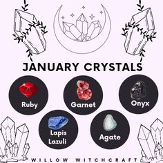 the zodiac sign for january crystals