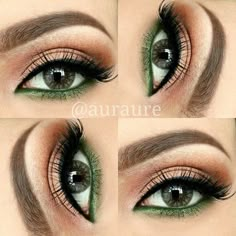 Green Eyes Pop, Makeup Looks For Green Eyes, Makeup 2018, Makeup 101, Dry Eye, Smink Inspiration, Eye Eye, Beauty Make-up