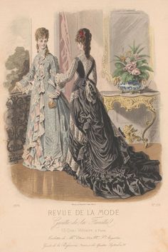 1882 Fashion Plate, 1882 Fashion, Late Period, Form Style