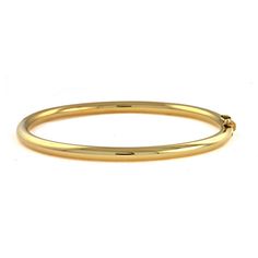 A bracelet everyone needs...THE CLASSIC! An 18 karat yellow gold 4mm, hinged, round tube bangle with locking slide box clasp. Stackable Bangles, Italian Jewelry, Popular Jewelry, Gold Bangle Bracelet, Gold Bangle, Fine Jewelry Bracelets, Jewelry Repair, Bracelet Collection, Gold Bangles