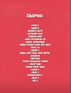 a red screen with the words chopeo written in white and black on it