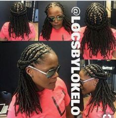 Loc Roll Styles, Long Loc Hairstyles For Women, Half Up Half Down Loc Styles, Locks Styles, Locs Ideas, Loc Nation, Short Dreadlocks Styles, Dreads Styles For Women, Black Hair Updo Hairstyles