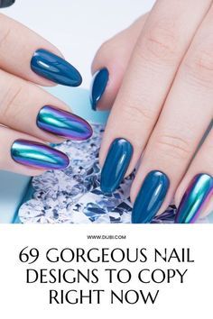 #Nails #NailArt #DecentNailArt #ElegantNailDesigns #NailsForWinter #NailDesigns #StunningNails #shortNailIdeas #WinterNailsidea #NailDesign #WinterNailDesign Nail Designs Spring, Spring Nails, Nail Designs