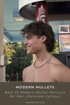 The Best 25 Modern Mullet Haircuts for Men (Detailed Gallery) | 25 Trendy Modern Mullet Haircuts for Men: The Ultimate Guide To New Mullet Hairstyles Mens Haircuts Thick Hair, Modern Mens Haircuts, Mullet Haircuts, Boyfriend Hair, Mullet Hairstyles, Male Haircuts Curly, Drop Fade Haircut