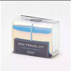 Pack Your Duffle & Get Going! This Mini Travel Kit Has Everything You Need For Your Next Trip. Perfect In Times Of Emergency. Contents: Hand Cleaner, Breath Drops, Adhesive Bandage, Phone/Tablet Stand, Eye Mask, Ear Plugs, Dental Floss, Facial Tissue, Stain Remover, Lip Balm Mini Emergency Kit, Emergency Essentials, Visa Credit Card, Dental Floss, Travel Kit, Tablet Stand, Emergency Kit, Travel Kits, Ear Plugs