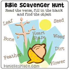 the bible scavenger hunt