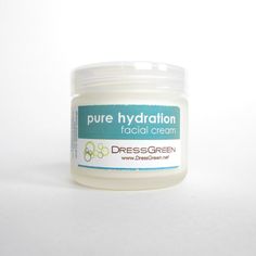 Pure Hydration Face Cream with AntioxidantRich by DressGreen, $9.00 Facial Cream, Coconut Oil Jar, Face Cream, Health And Beauty, Moisturizer, Cream, Health, Pure Products