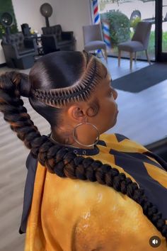 Braid Hacks, Braided Ponytail Black Hair, Long Ponytail Hairstyles, Top Braid, Weave Ponytail Hairstyles, Sleek Ponytail Hairstyles, Big Box Braids Hairstyles, Black Ponytail Hairstyles