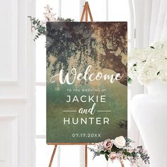 Enchanted Forest Sign - goprintplus Enchanted Forest Sign, Enchanted Forest Invitations, Wedding Forest Theme, Enchanted Theme, Forest Invitation, Sunflower Wedding Decorations, Wedding Forest, Welcome Board, Welcome Boards