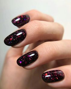 Round Nail Designs, Simple Gel Nails, Round Nails, Diy Nail Designs, Elegant Nails, Fall Nail, Accent Nails, Fancy Nails, Makati