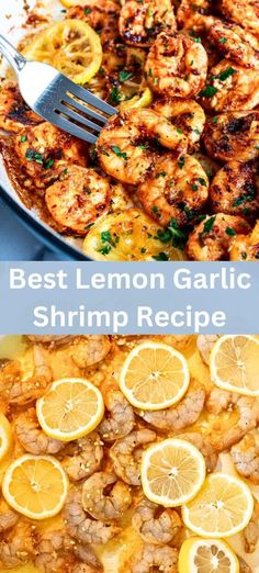 the best lemon garlic shrimp recipe