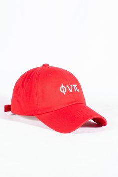 (1) Nupes Only ϕνπ polo dad cap, red – Burning Sands Face Cap, Kappa Alpha Psi, Red Face, Face Protection, Dad Cap, Sports Caps, Dad Caps, Embroidered Design, Card Wallet