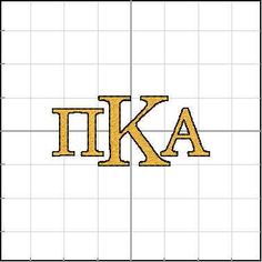 the letter ikea is shown in gold on a white tile background with black border